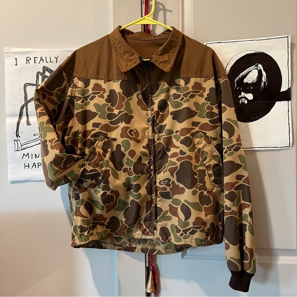 Himalayan industries camouflage lightweight zip Pine Bluff Arkansas vintage